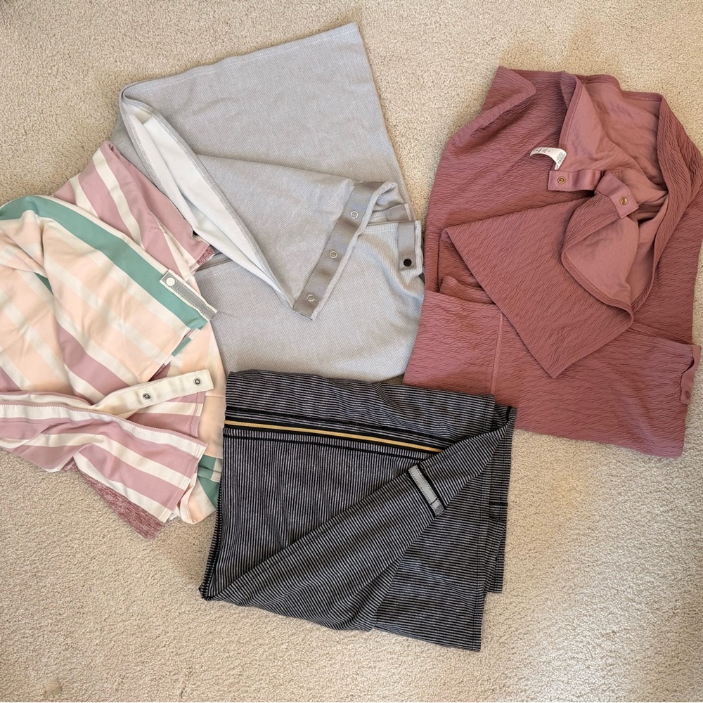 Set of 4 Lululemon Vinyasa Scarves